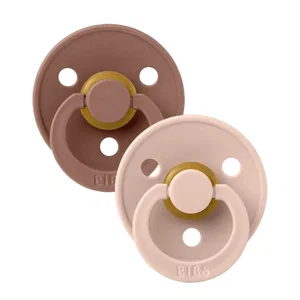 Bibs Pacifier Original 0-6 Months - Woodchuck/Blush
