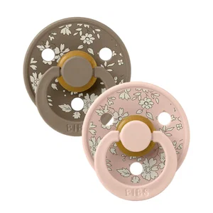 Bibs Liberty Pacifier 0-6 Months - Capel/Blush Mix
