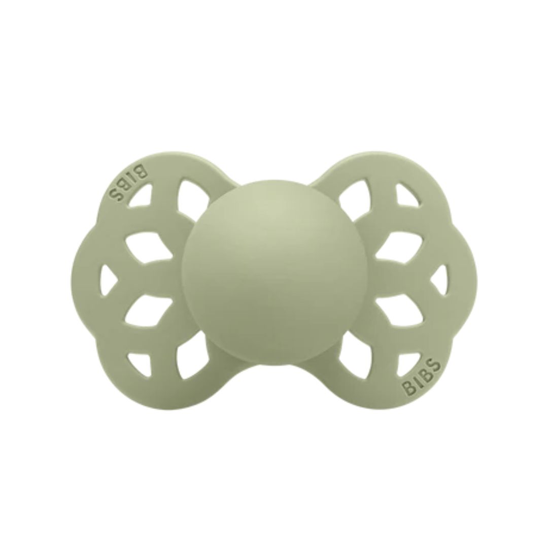 BIBS Pacifier Infinity - Anatomical 0-6 Months - Sage