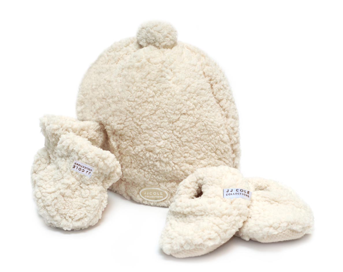 Hat, Mittens, & Booties Set