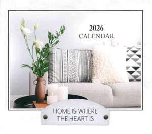 2026 Simple Faith Home Is Where the Heart Is Calendar