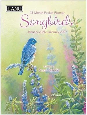2026 Pocket Planner - Songbirds