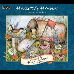 2026 Calendar Heart & Home