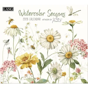 2026 Calendar Watercolor Seasons