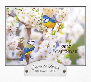 2027 Simple Faith Backyard Birds Calendar