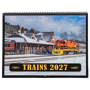 2027 Calendar - Trains