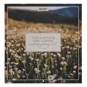 2027 Calendar LG The Earth Is The Lord's Ps. 24:1
