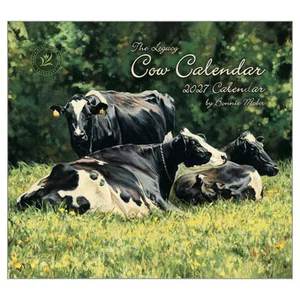 2027 Calendar - Cows