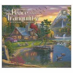 2027 Calendar - Peace and Tranquility