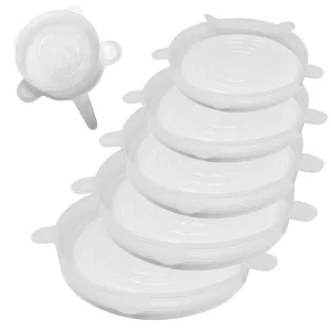 Silicone Lids 6pcs