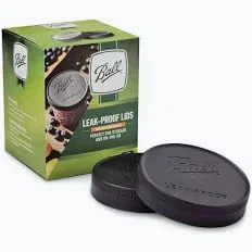 Plastic Lid for Wide Mouth Jar 6 pk