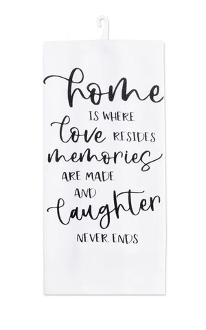 Tea Towel - Home and Memories