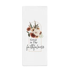 Great Is Thy Faithfulness Tea Towel