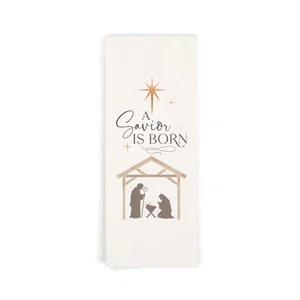 Tea Towel - A Savior Is Born