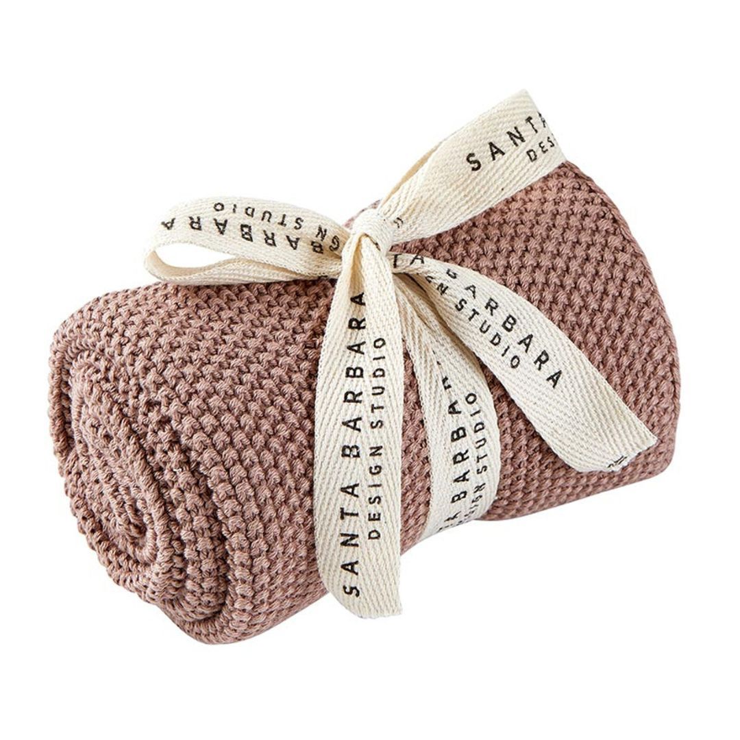 Image of Knit Dish Towel – Rose