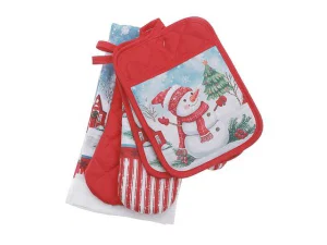 5 pc Kitchen Set (Snowman)