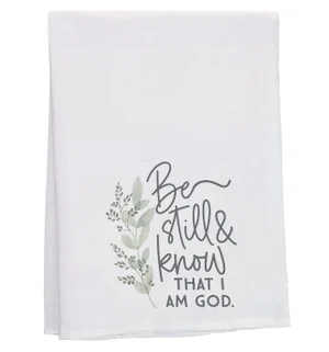 Be Still & Know Tea Towel
