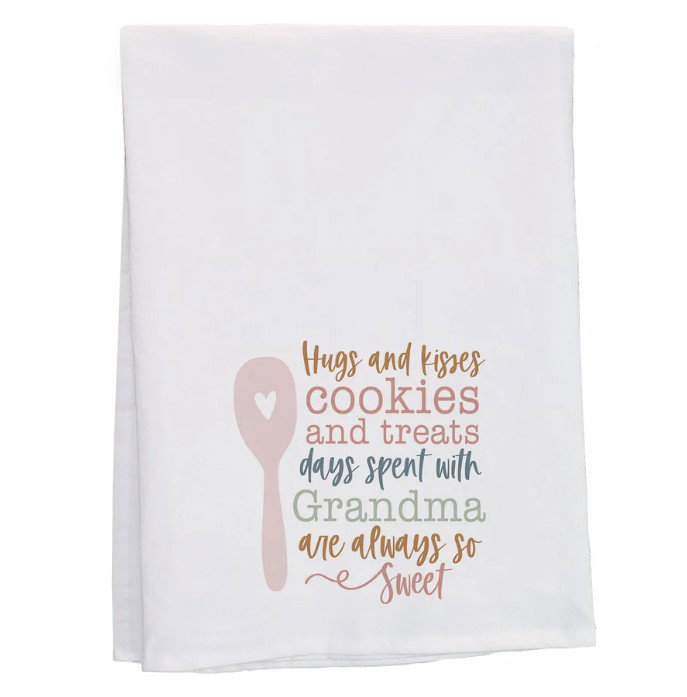 Hugs And Kisses Tea Towel