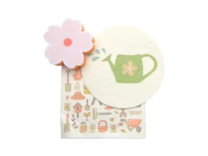 3 pc Cleaning Set Spring Garden