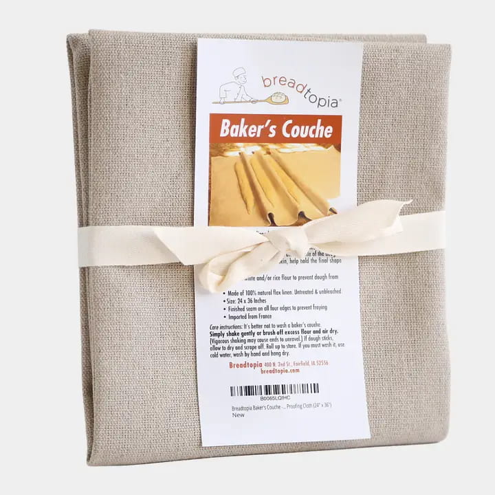 Standard Flax Linen Baker’S Couche