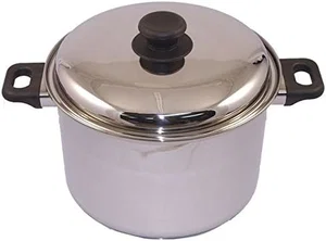 Lindy's Stock Pot Waterless 12 Qt 7 ply