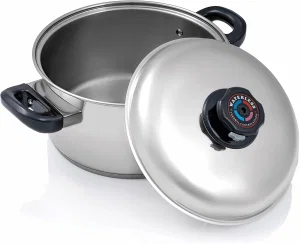 Stock Pot 5.5 QT. 5 ply Maxam