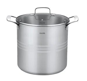 Valore Stock Pot 24 qt 5 ply