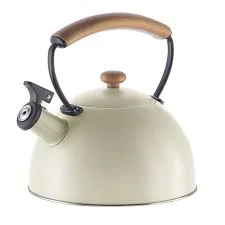 Tea Kettle Whistling Warm Grey 2.5 L