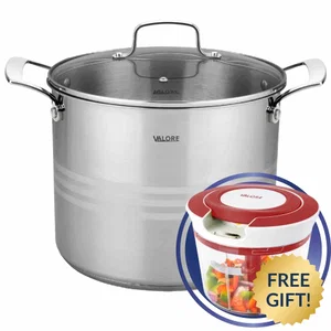 Valore 12 Qt Stock Pot + Free Gift (Lynette)