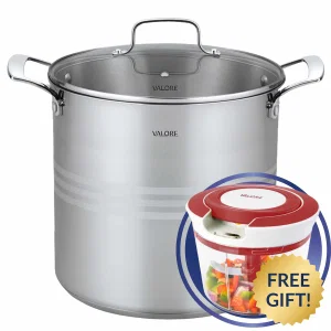 Valore 30 Qt Stock Pot + Free Gift (Lynette)