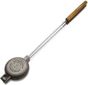 Pie Iron Round Aluminium Pudgie Non-stick