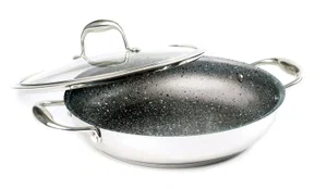 Fry Pan Accolade Granite Non-Stick with lid 32cm/12"