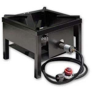 Propane Outdoor Heavy Duty Burner with Regulator and Hose