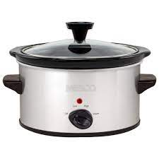 Slow Cooker 1.5qt Nesco Metallic Stainless Steel
