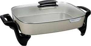 Presto Electric Skillet 16" w/ Glass Lid