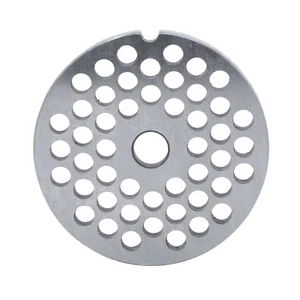 Meat Grinder Plate #10/12 6.4mm