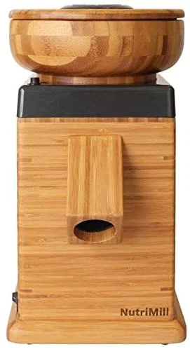 Grain Mill Electric Harvest Nutrimill Black Trim
