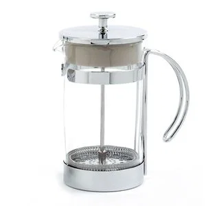 Chrome Coffee / Tea Press 6 Cup 30oz