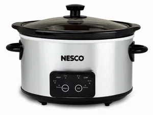Slow Cooker 6 Qt. Digital Stainless Steel
