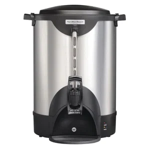Coffee Urn 75 Cup Stainless Steel Hamilton Beach Commercial