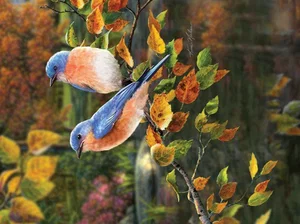 Bluebird Glass Cutting Board