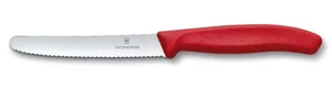 Tomato Knife 4 1/2" Red Nylon