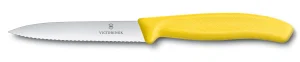 Paring Knife Classic 4" Serrated Yellow