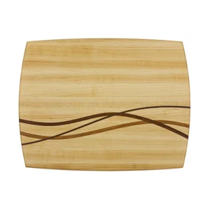 Wave String Inlay Cutting Board - Maple