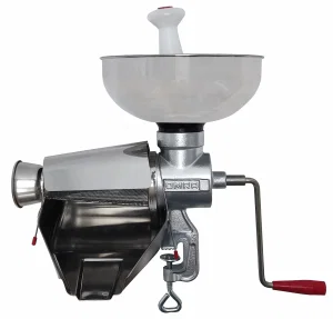 Manual Tomato Strainer #4 Model with Splash Guard