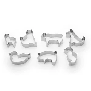 Cookie Cutter Set Farm Animal 7 pce