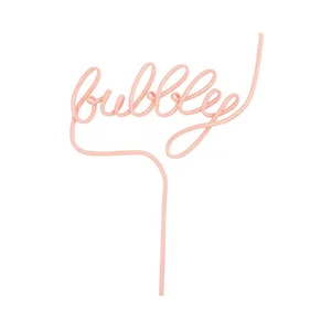 Word Straw - Bubbly