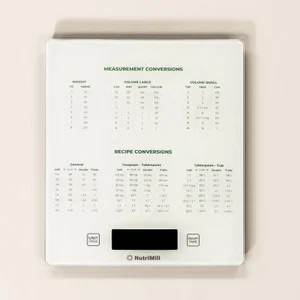 Kitchen Scale Electric 33 lb Nutrimill