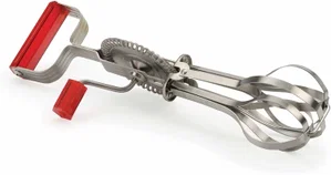 Antique Egg Beater, Red