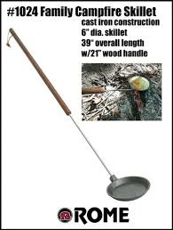 Campfire Skillet Cast Iron 6"